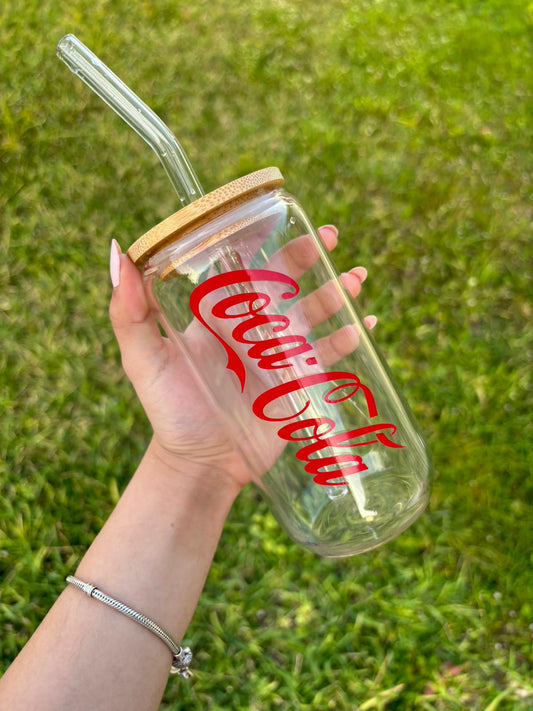 Tumbler Glasses / Coca Cola Glass / Custom Cup