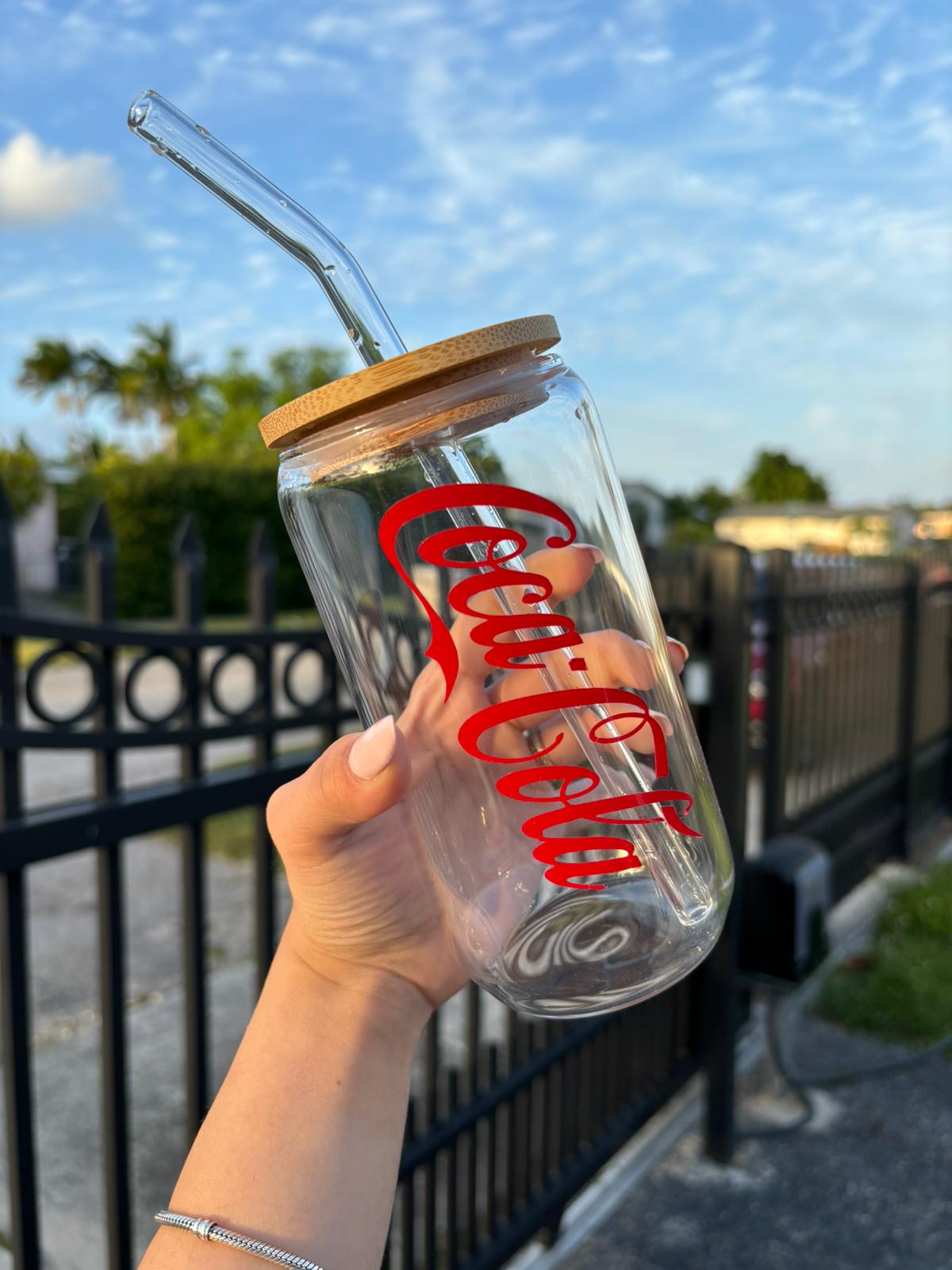 Tumbler Glasses / Coca Cola Glass / Custom Cup