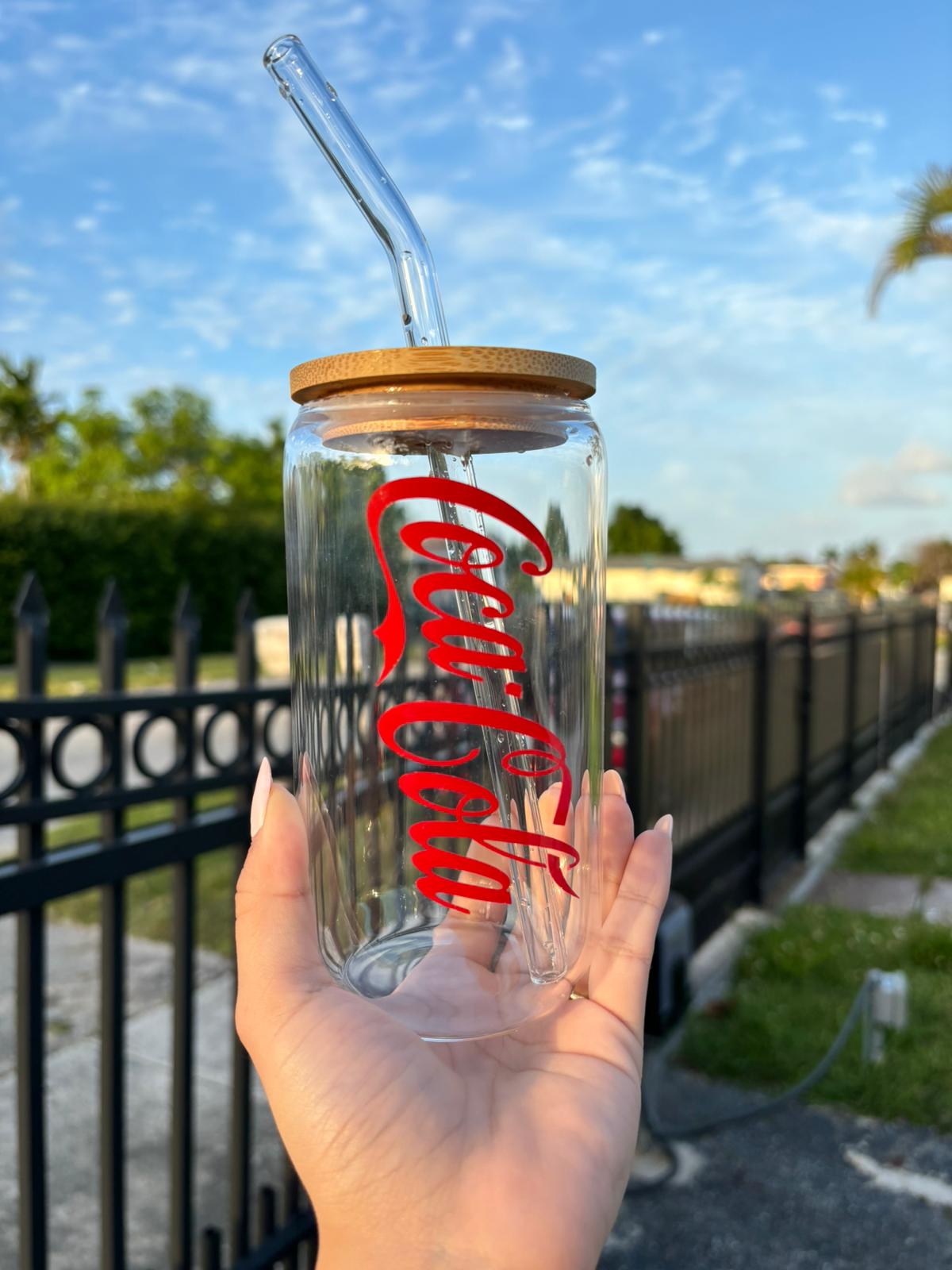 Tumbler Glasses / Coca Cola Glass / Custom Cup